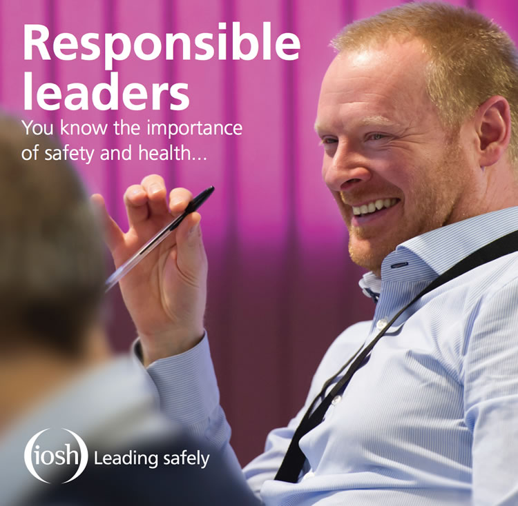 New IOSH Leading Safely course – 10th December, Cheadle Hulme (Nr Stockport)